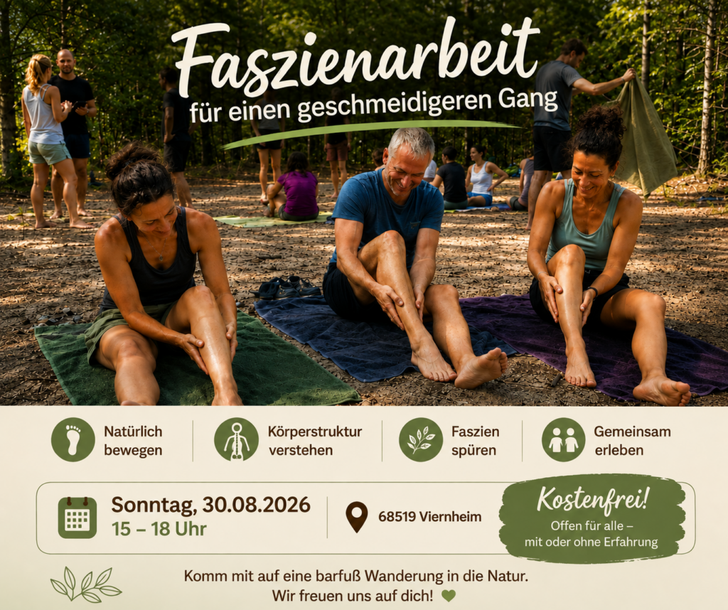 Faszienmobilisation der Füße und Unterschenkel